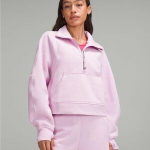 lululemon Scuba Hoodie Oversized Funnel Neck Vitapink
